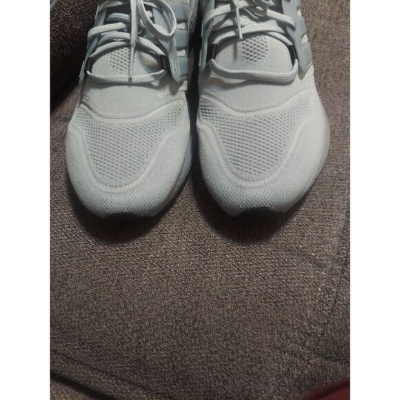 Adidas Ultra Boost 22 Grey Blue Men's Size 15 HO1170 Tennis Light Blue Running - Picture 2 of 10